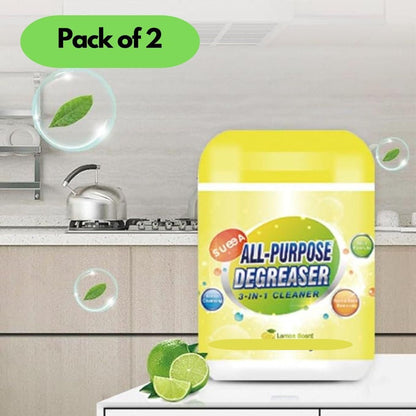 Heavy Duty All-Purpose Kitchen Degreaser & Stain Remover (Pack of 2)