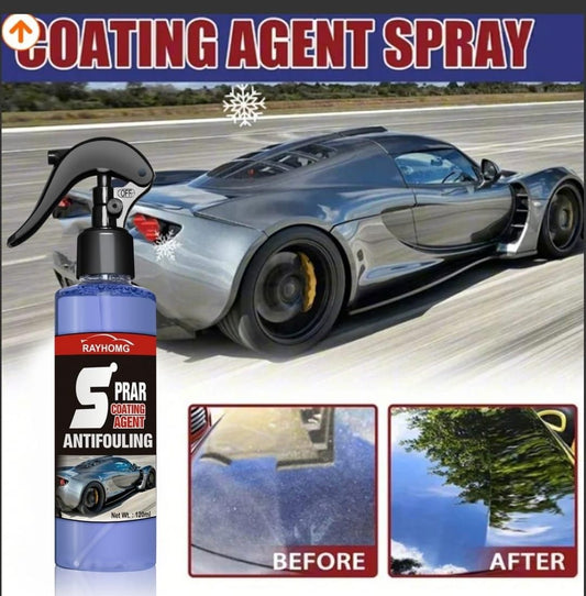 3-in-1 High Protection Car Coating Spray (Pack of 2) - Hydrophobic Polish & Shine
