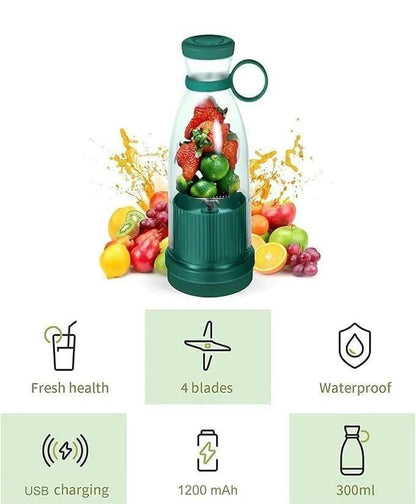 FreshJuice™ Portable Electric Blender Bottle (Rechargeable)