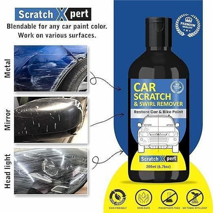 Premium Car Scratch Remover & Paint Restorer Kit (200ml)