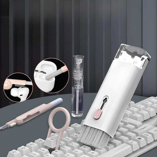 7-in-1 Ultimate Gadget Cleaning Kit (Laptop, Phone & Earbuds)