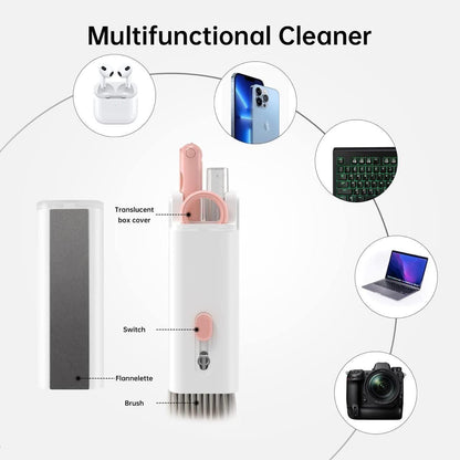 7-in-1 Ultimate Gadget Cleaning Kit (Laptop, Phone & Earbuds)